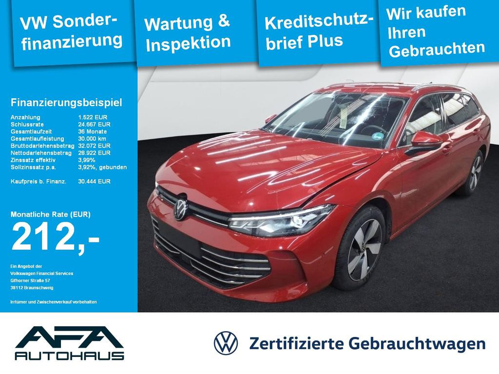 Volkswagen Passat Business DSG 1.5 eTSI