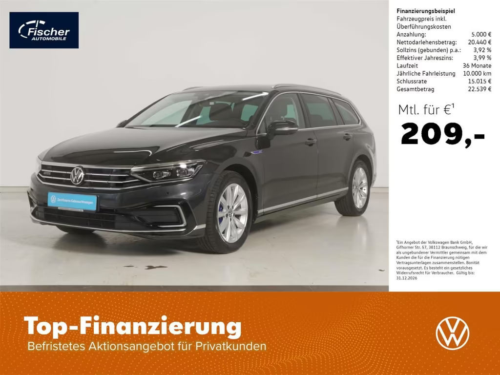 Volkswagen Passat GTE Variant eHybrid 1.4 TSI