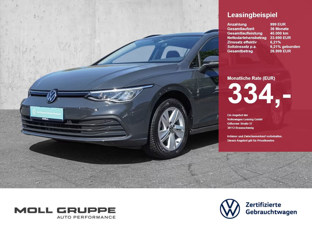 Volkswagen Golf Life Variant 1.5 TSI