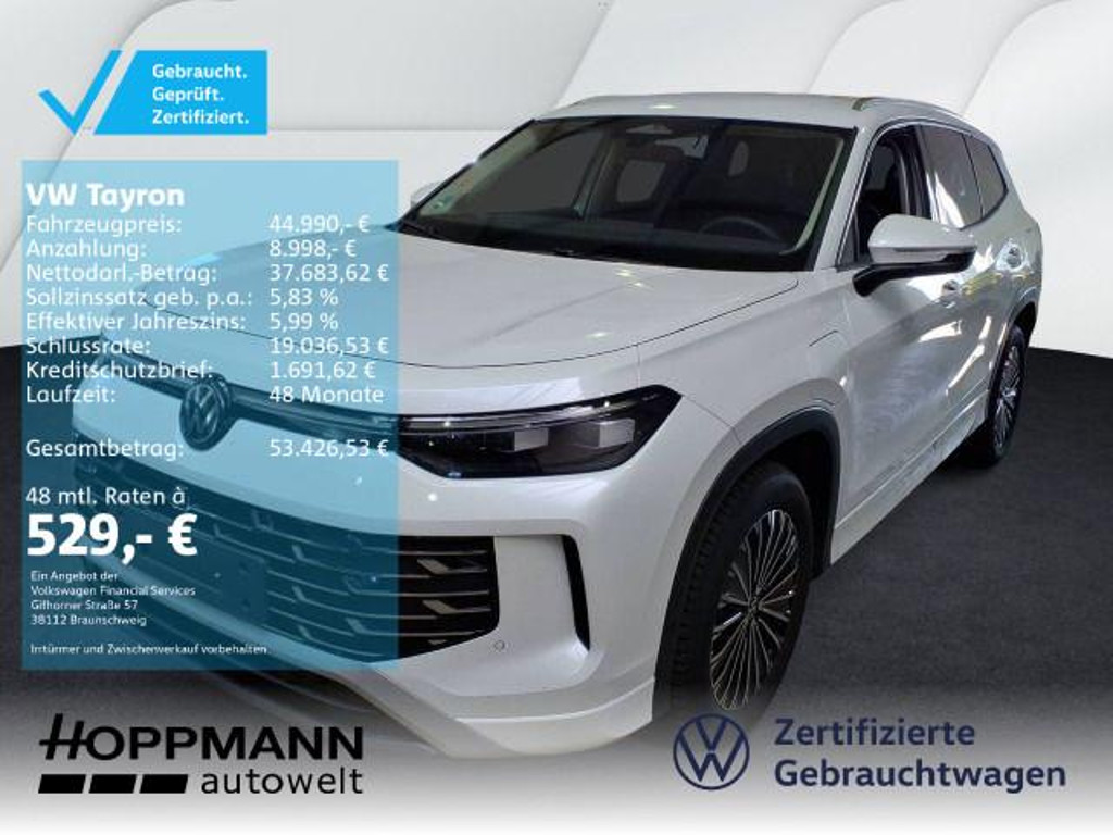 Volkswagen Tayron eHybrid Elegance Elegance