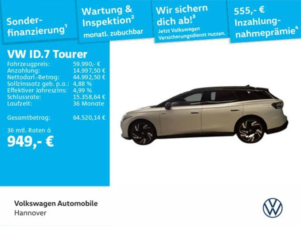 Volkswagen ID.7 4Motion IQ.Drive GTX