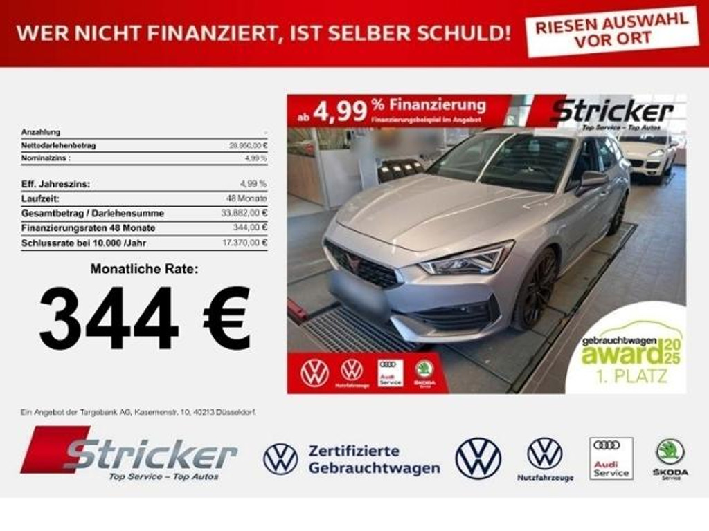 Cupra Leon 2.0 TSI DSG VZ