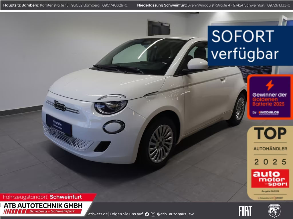 Fiat 500e 23,8 kWh Basis 98,8% SOH Klimaautom