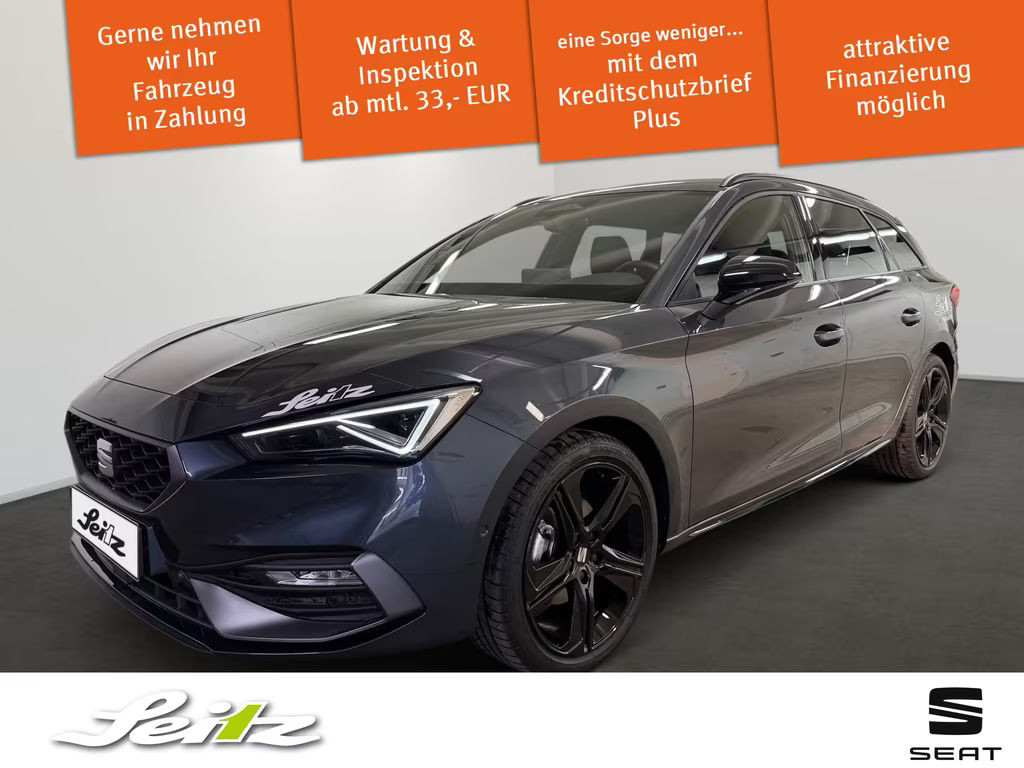 Seat Leon FR-lijn Black Sportstourer 1.5 eTSI