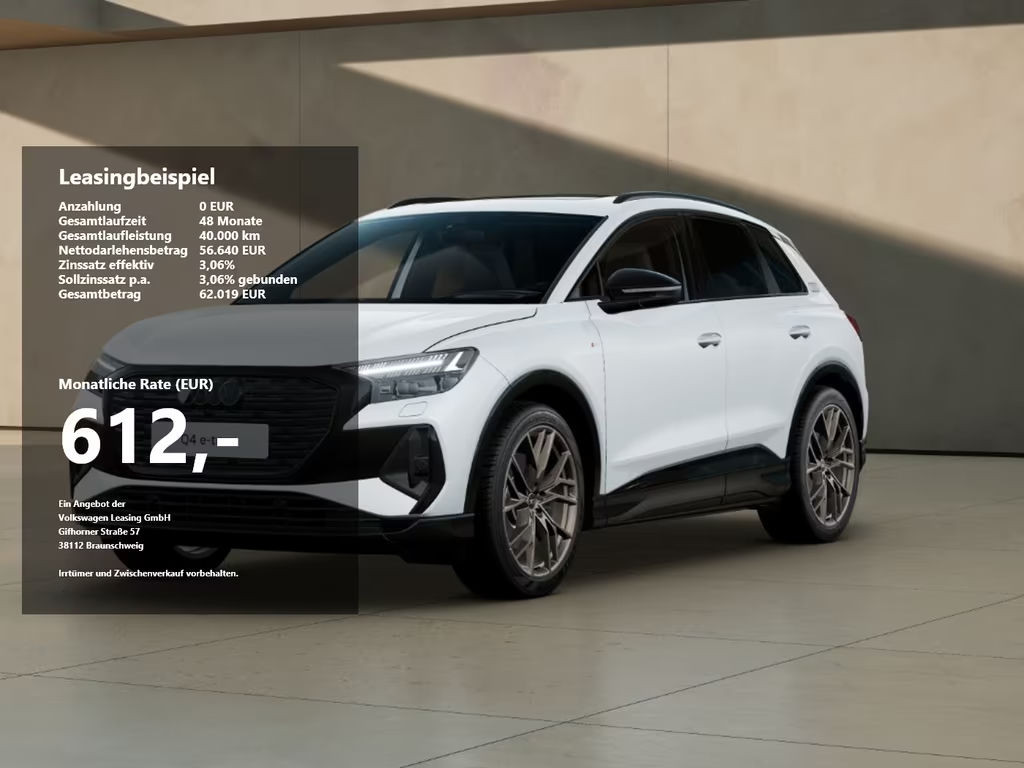 Audi Q4 e-tron Quattro S-Line