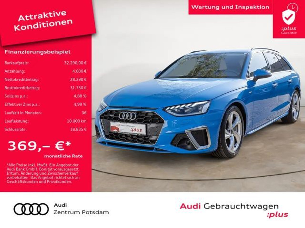 Audi A4 Avant Quattro S-Line 45 TFSI