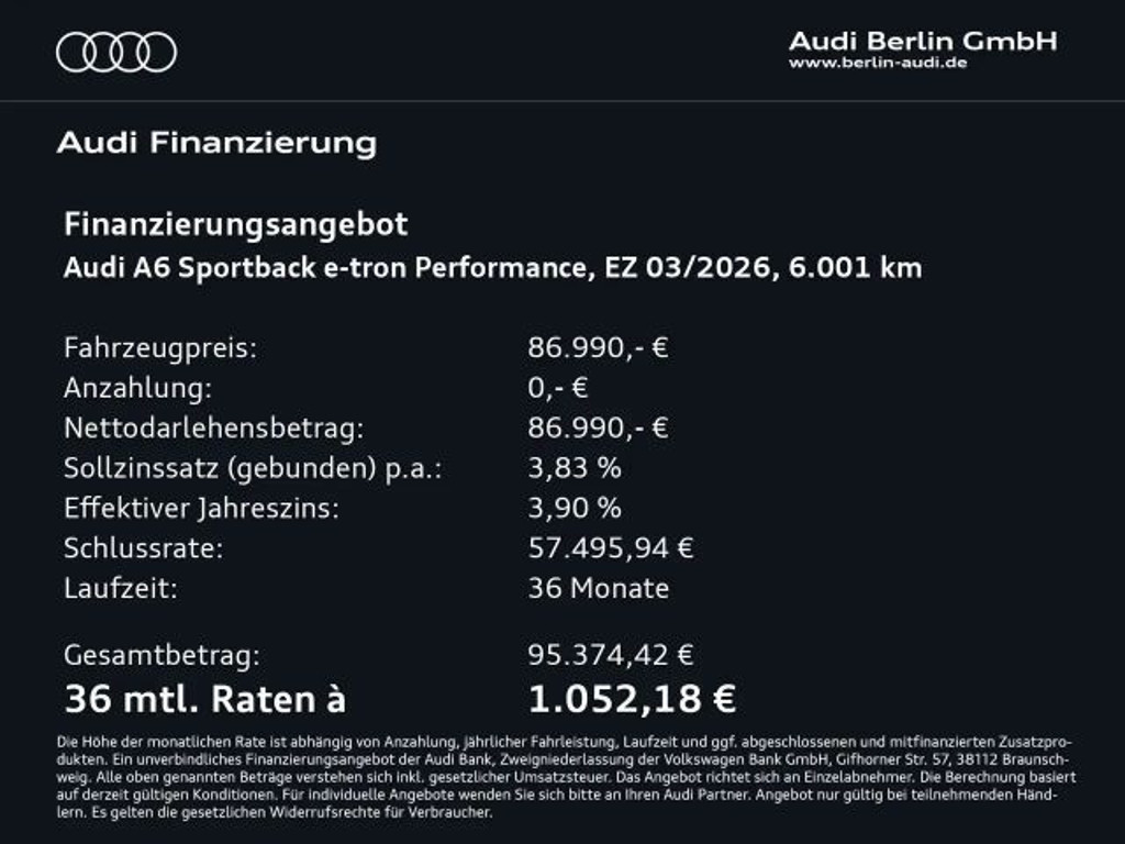 Audi A6 e-tron