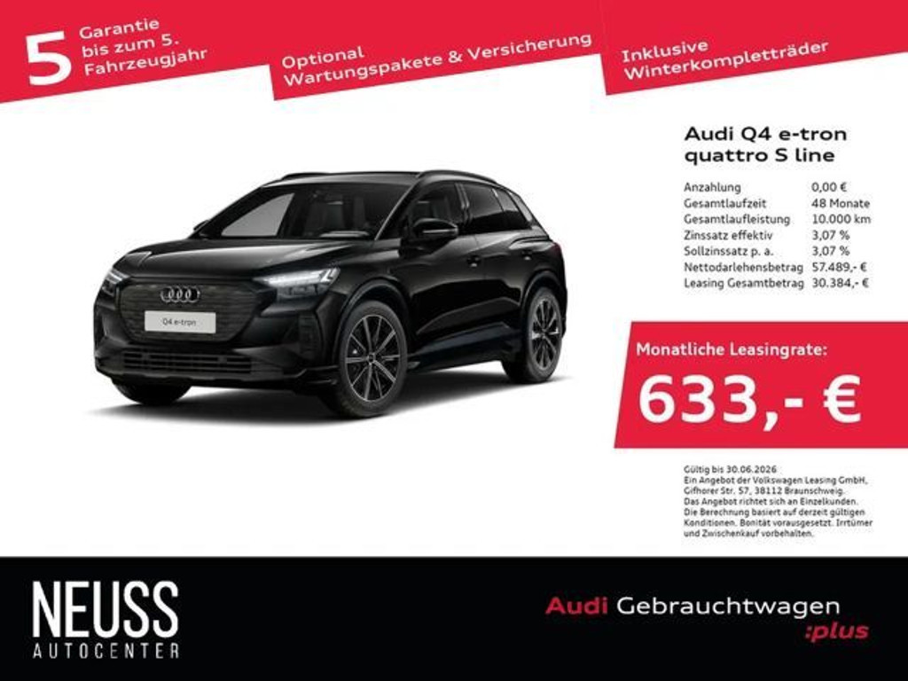 Audi Q4 e-tron Quattro S-Line