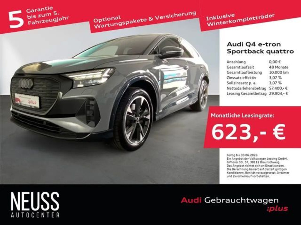 Audi Q4 e-tron Sportback Quattro