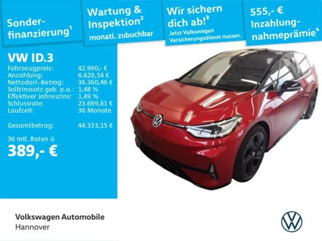Volkswagen ID.3 GTX