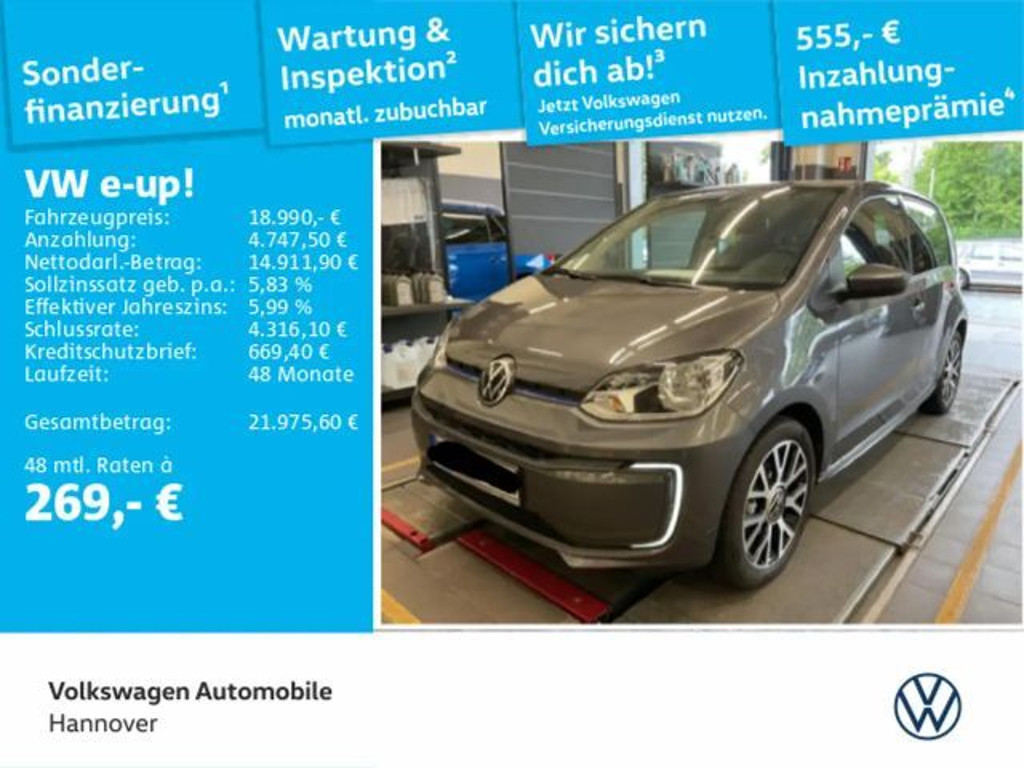 Volkswagen e-up! Edition Kamera SHZ PDC GRA Klima