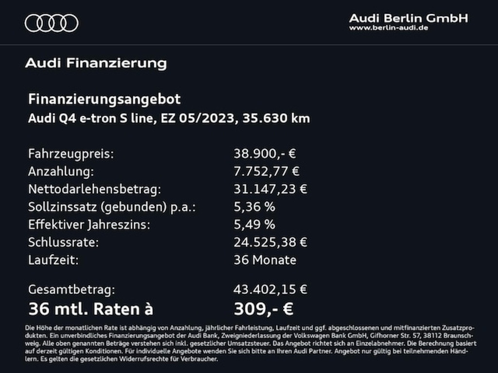 Audi Q4 e-tron