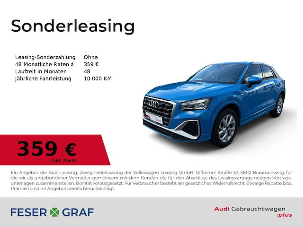 Audi Q2 S-Line S-Tronic 35 TFSI