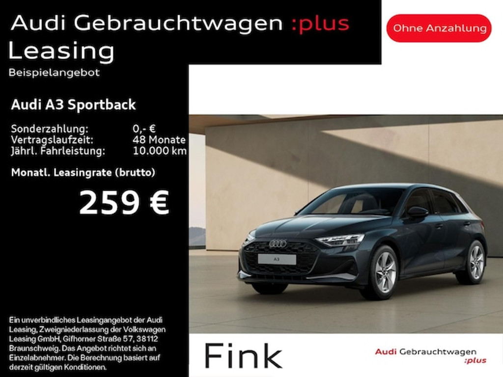 Audi A3 Sportback S-Tronic