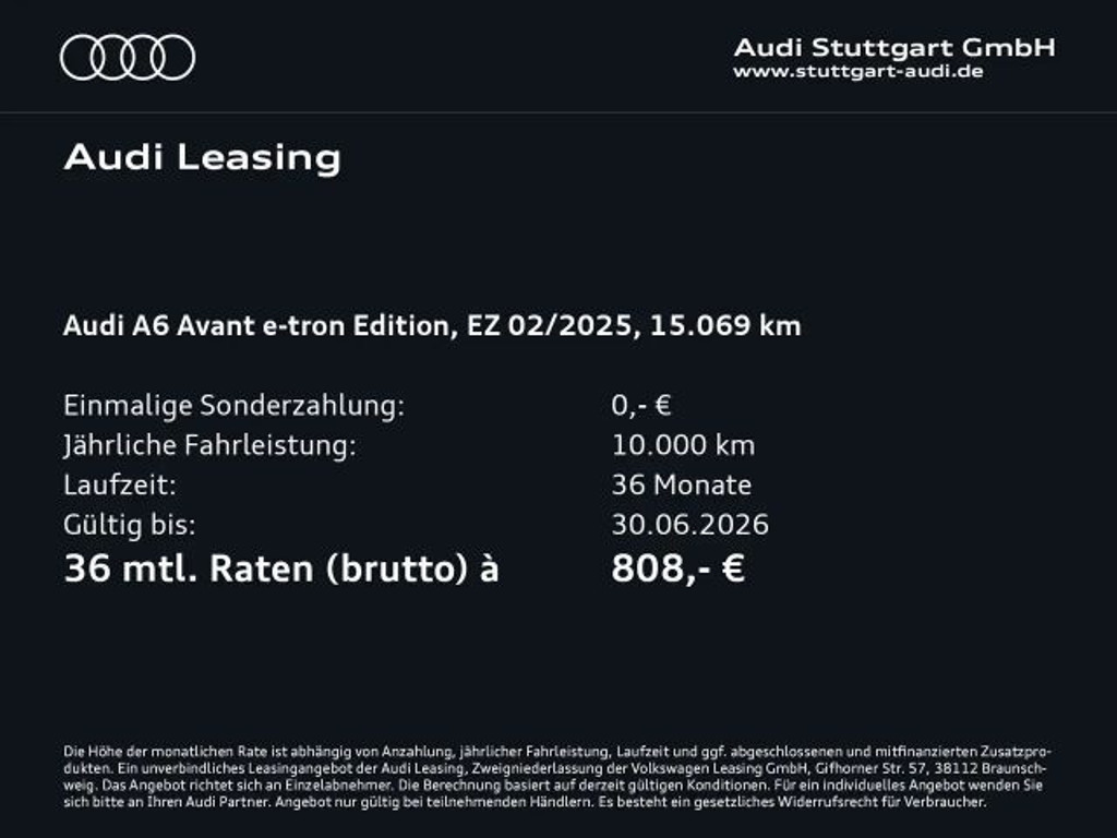 Audi A6 e-tron