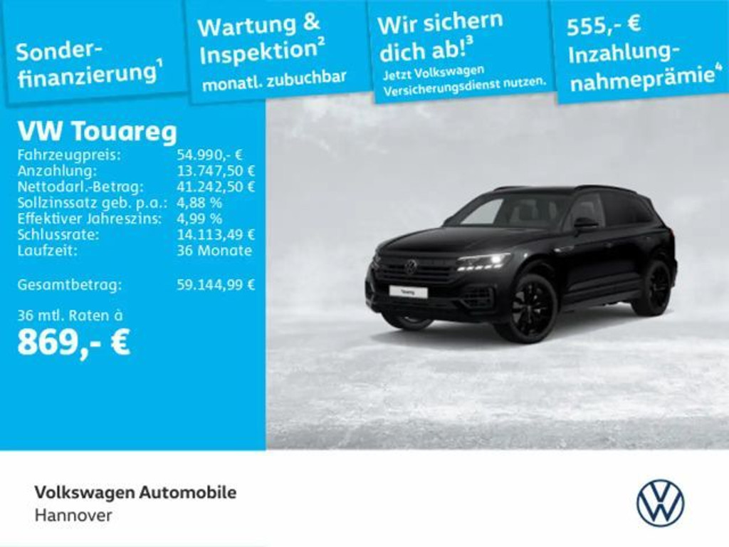 Volkswagen Touareg 4Motion R-Line IQ.Drive 3.0 V6 TDI