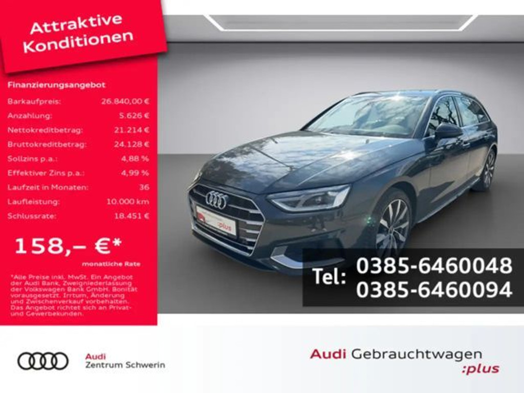 Audi A4 Avant S-Tronic 40 TDI