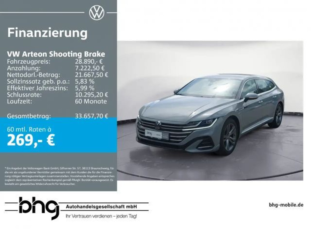 Volkswagen Arteon DSG R-Line 2.0 TSI