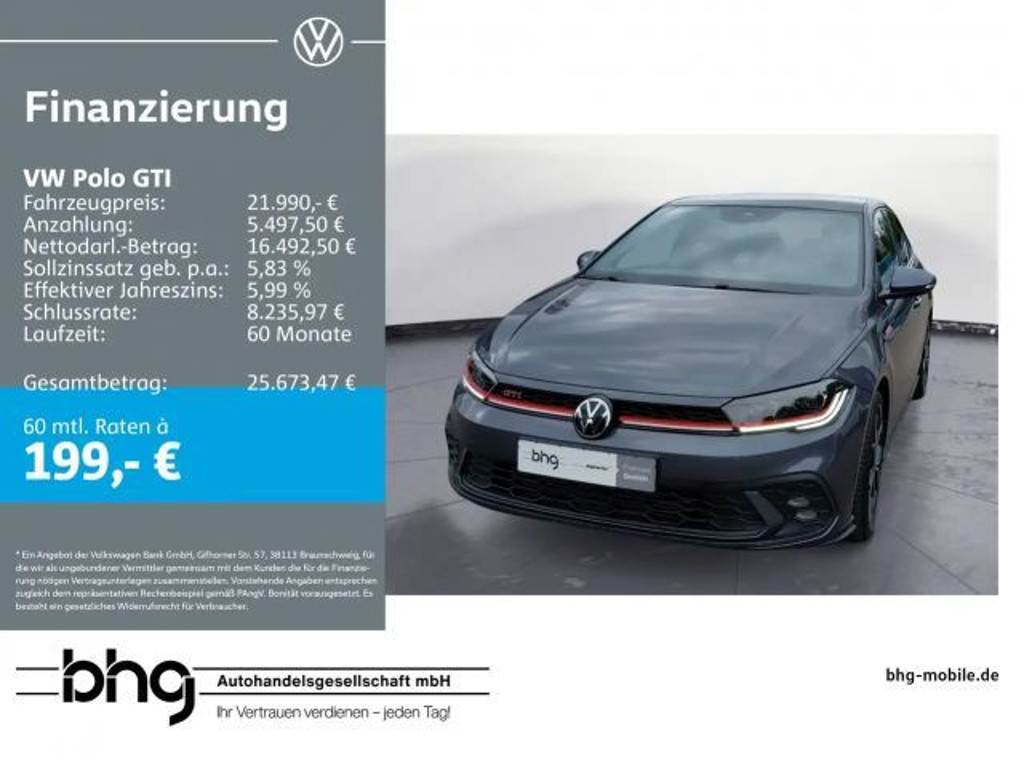 Volkswagen Polo DSG GTI