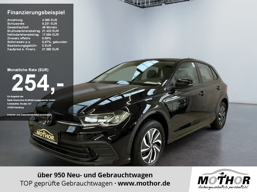 Volkswagen Polo DSG Life 1.0 TSI