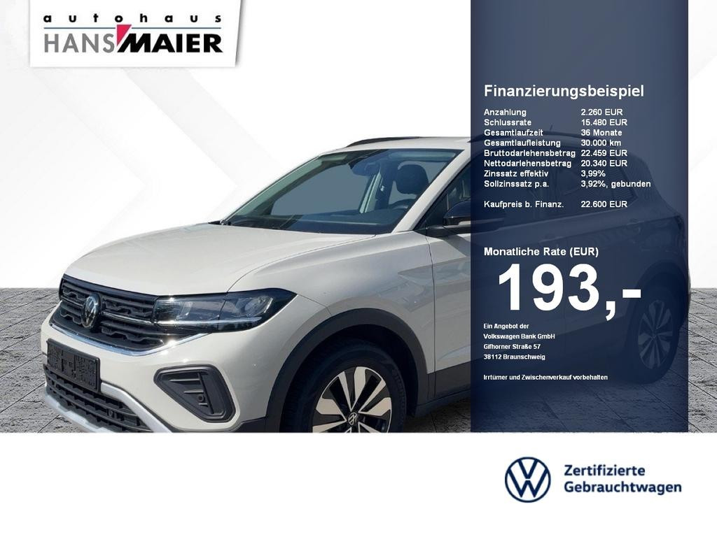 Volkswagen T-Cross Goal 5-Gang GJR Navi PDC LED ACC AppCon