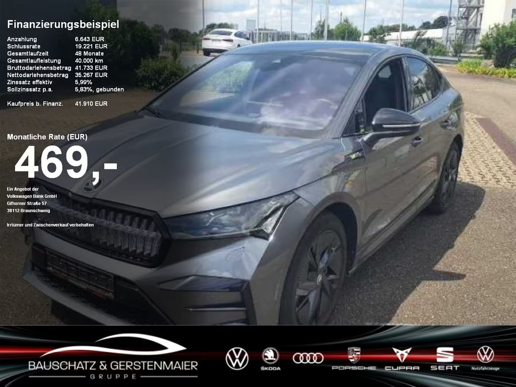 Skoda Enyaq iV RS Coupe Lounge
