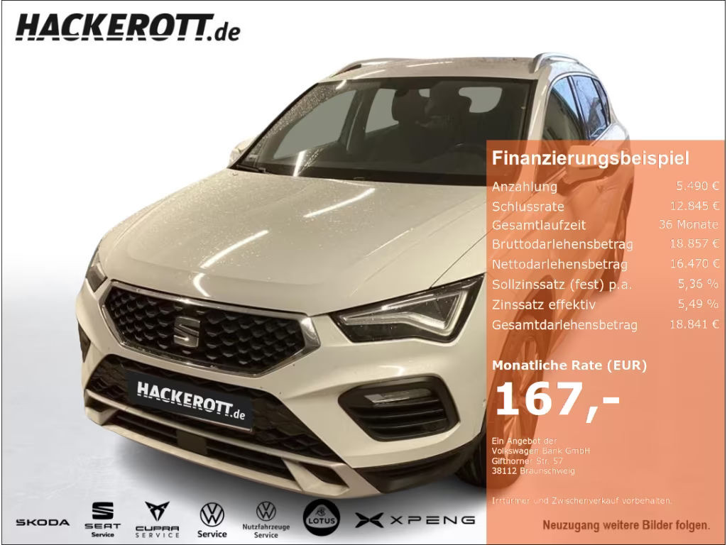 Seat Ateca 1.5 TSI DSG