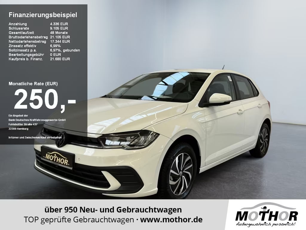 Volkswagen Polo DSG Life 1.0 TSI