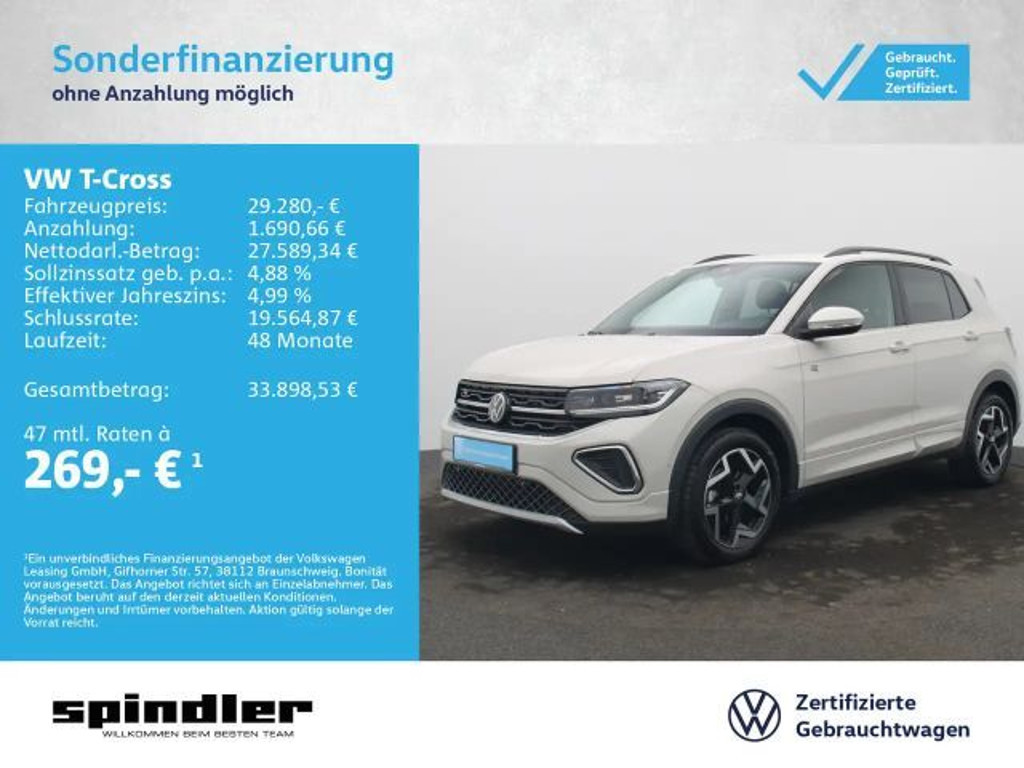 Volkswagen T-Cross DSG R-Line IQ.Drive