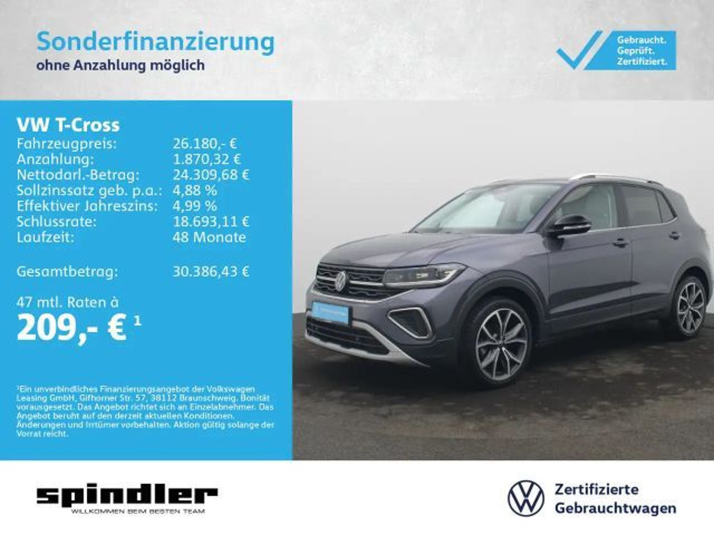 Volkswagen T-Cross DSG Style IQ.Drive