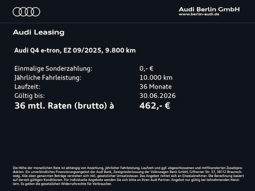 Audi Q4 e-tron