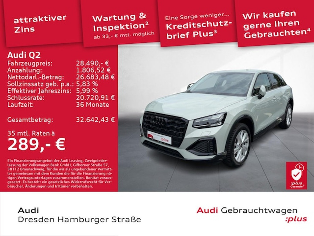 Audi Q2 S-Tronic 35 TFSI