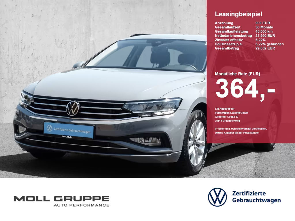 Volkswagen Passat Business DSG Variant 2.0 TDI