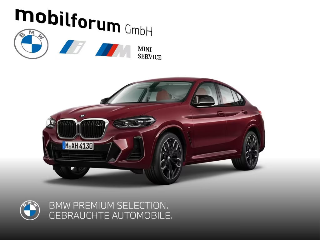 BMW X4 d StandHZG AHK ACC 360 Kamera 21 Zoll H/K