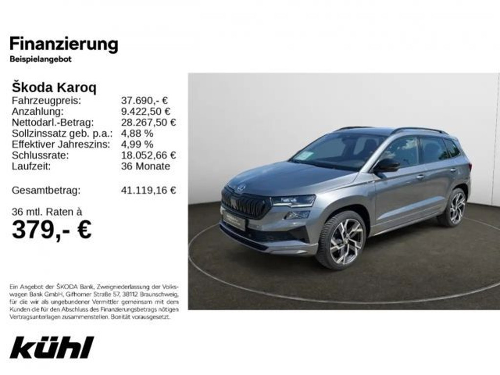 Skoda Karoq 4x4 Sportline 2.0 TSI