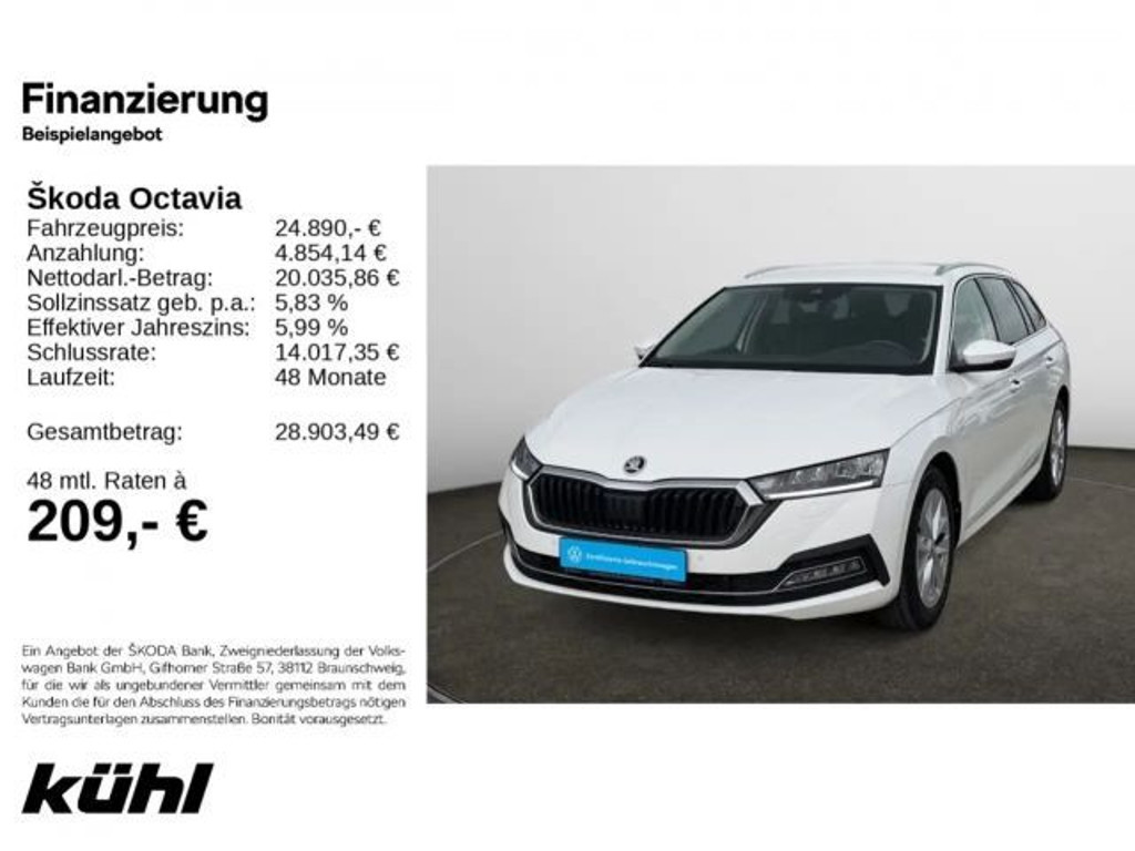 Skoda Octavia Style Combi 2.0 TDI Style