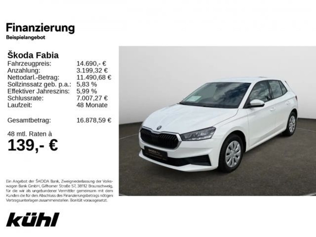 Skoda Fabia Active 1.0 TSI