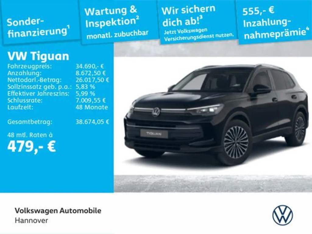 Volkswagen Tiguan DSG 2.0 TDI