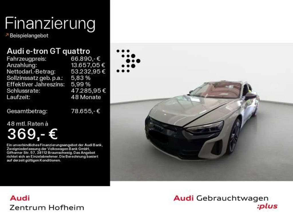 Audi e-tron GT Quattro