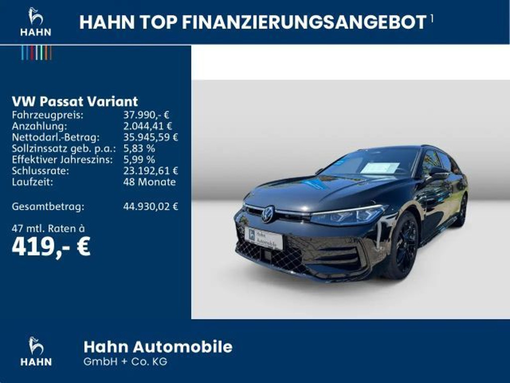 Volkswagen Passat DSG Style Variant R-Line 2.0 TDI