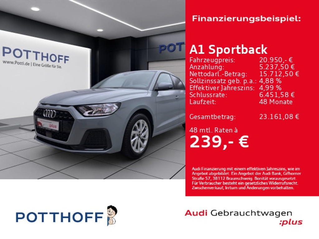 Audi A1 Sportback 30 TFSI