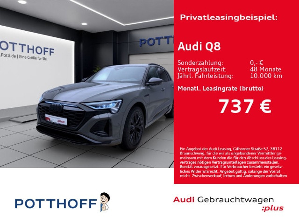 Audi Q8 e-tron Quattro S-Line 55