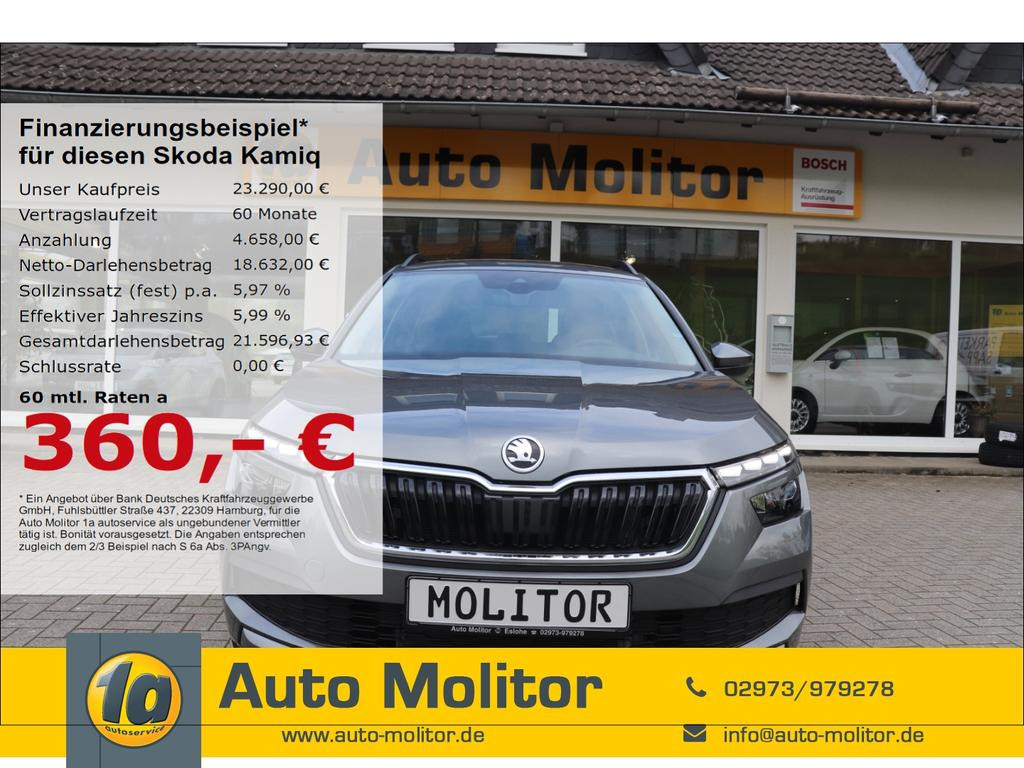 Skoda Kamiq LED Sperrdiff. Apple CarPlay Android Auto