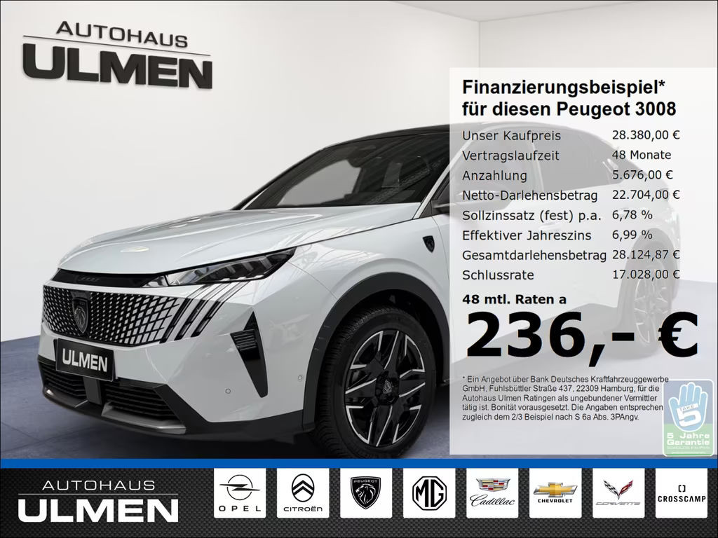 Peugeot 3008 GT-Line Hybrid