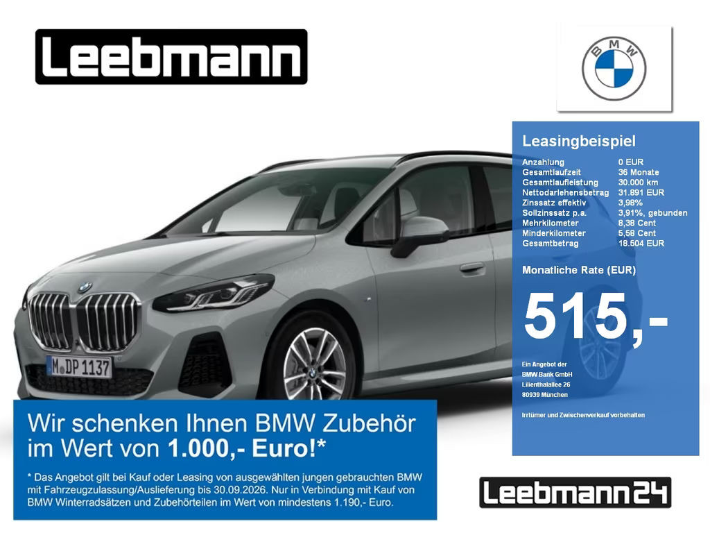 BMW 2 Serie 218 M-Sport Active Tourer 218d