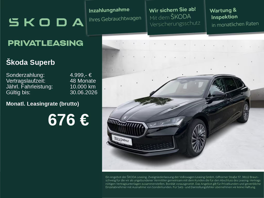 Skoda Superb Combi iV 1.5 TSI