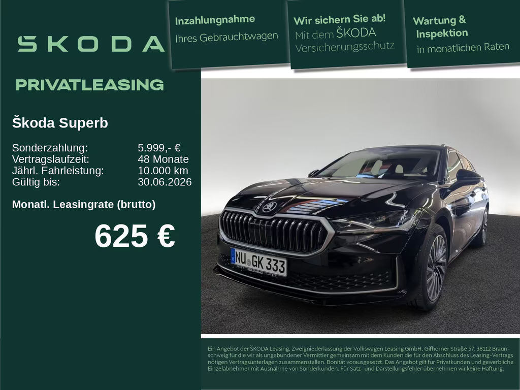 Skoda Superb Combi 4x4 2.0 TDI