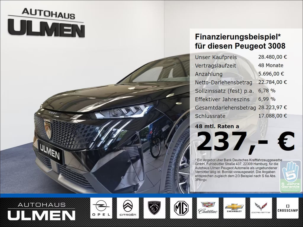 Peugeot 3008 GT-Line Hybrid