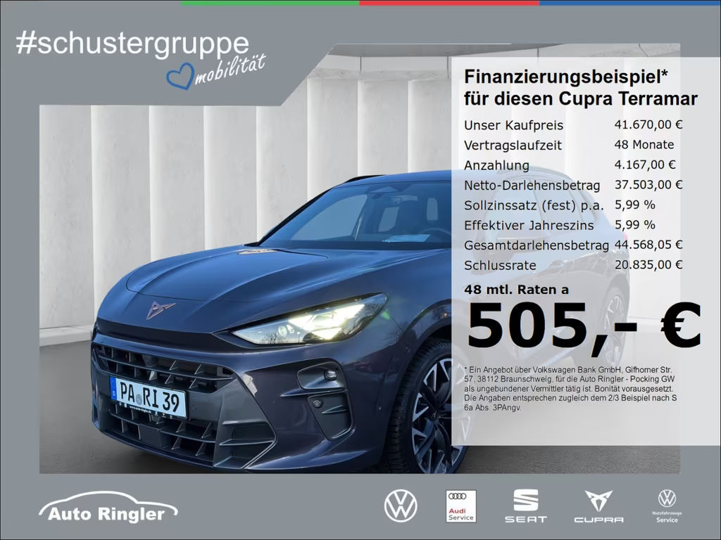 Cupra Terramar VZ e-Hybrid
