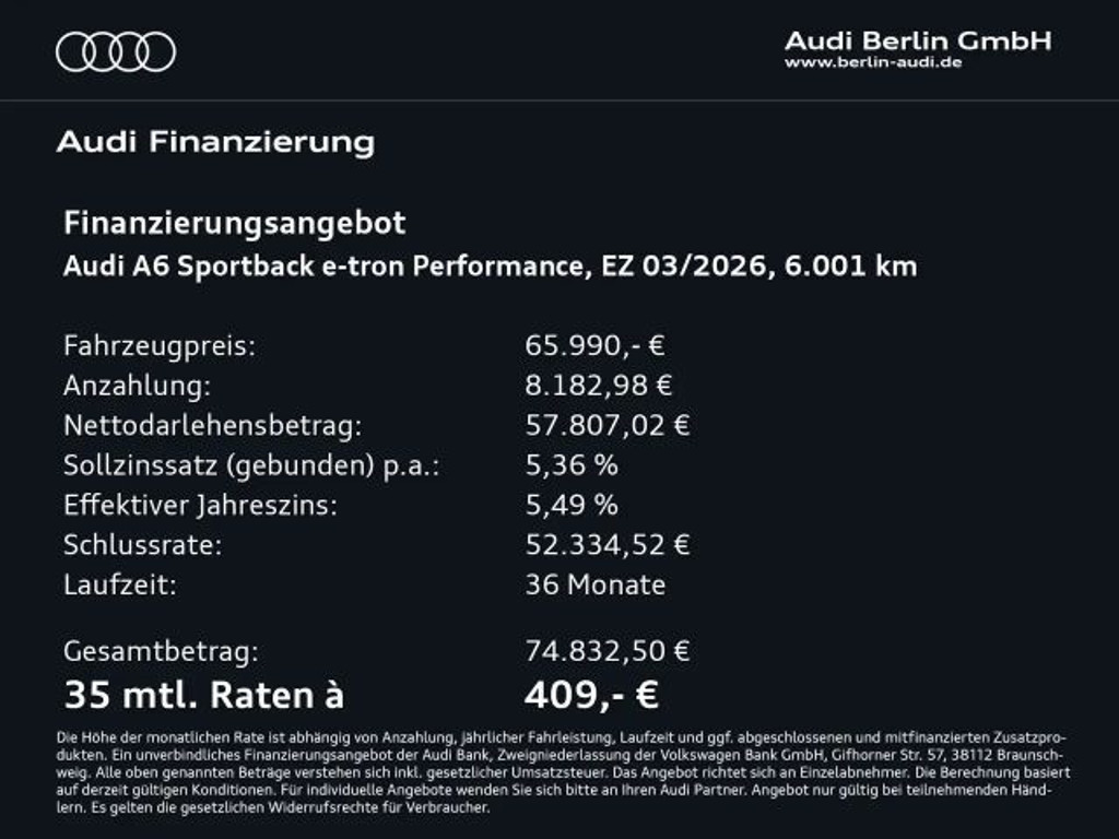 Audi A6 e-tron